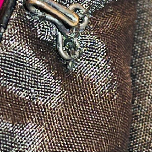 Vintage Rina Z Beaded Sequin Jacket 100% Silk Window Pane Boxy Cardigan … - Picture 7 of 14